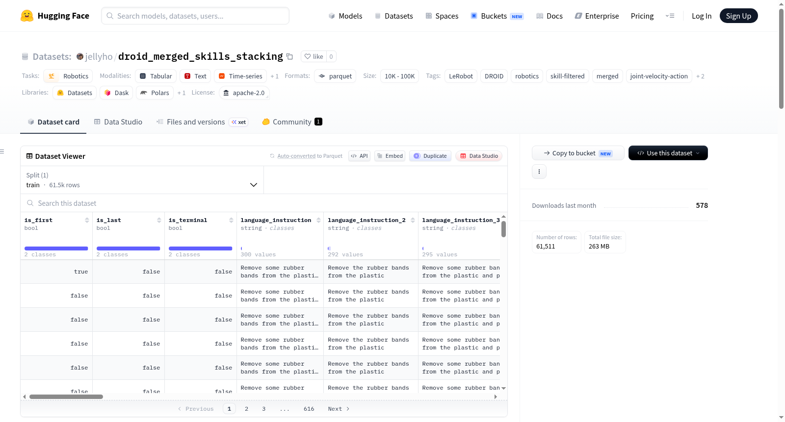 jellyho/droid_merged_skills_stacking 数据集图片