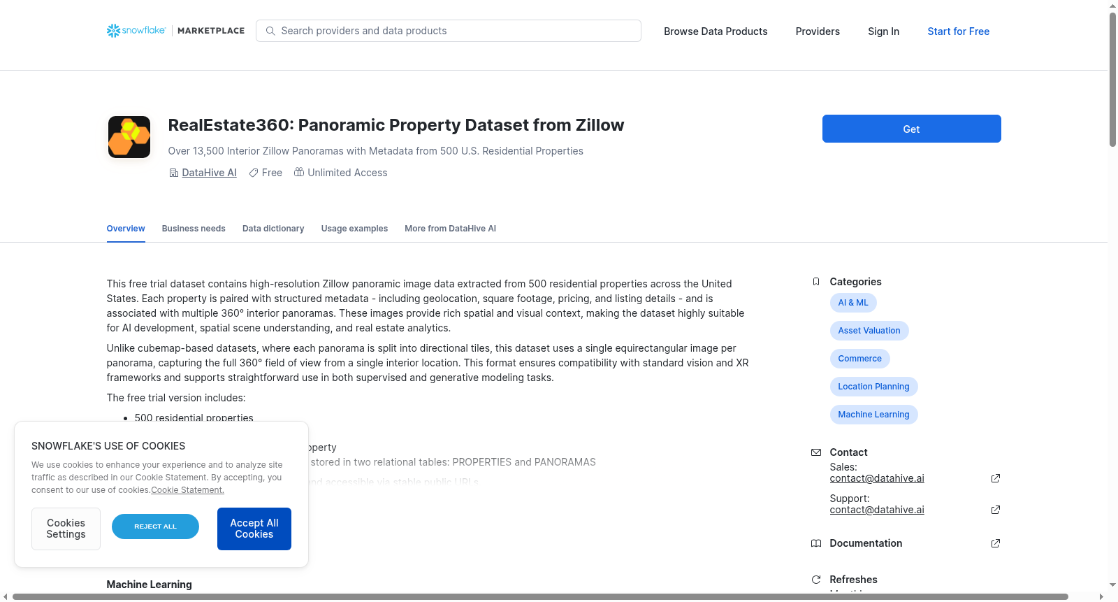 RealEstate360: Panoramic Property Dataset from Zillow 数据集图片