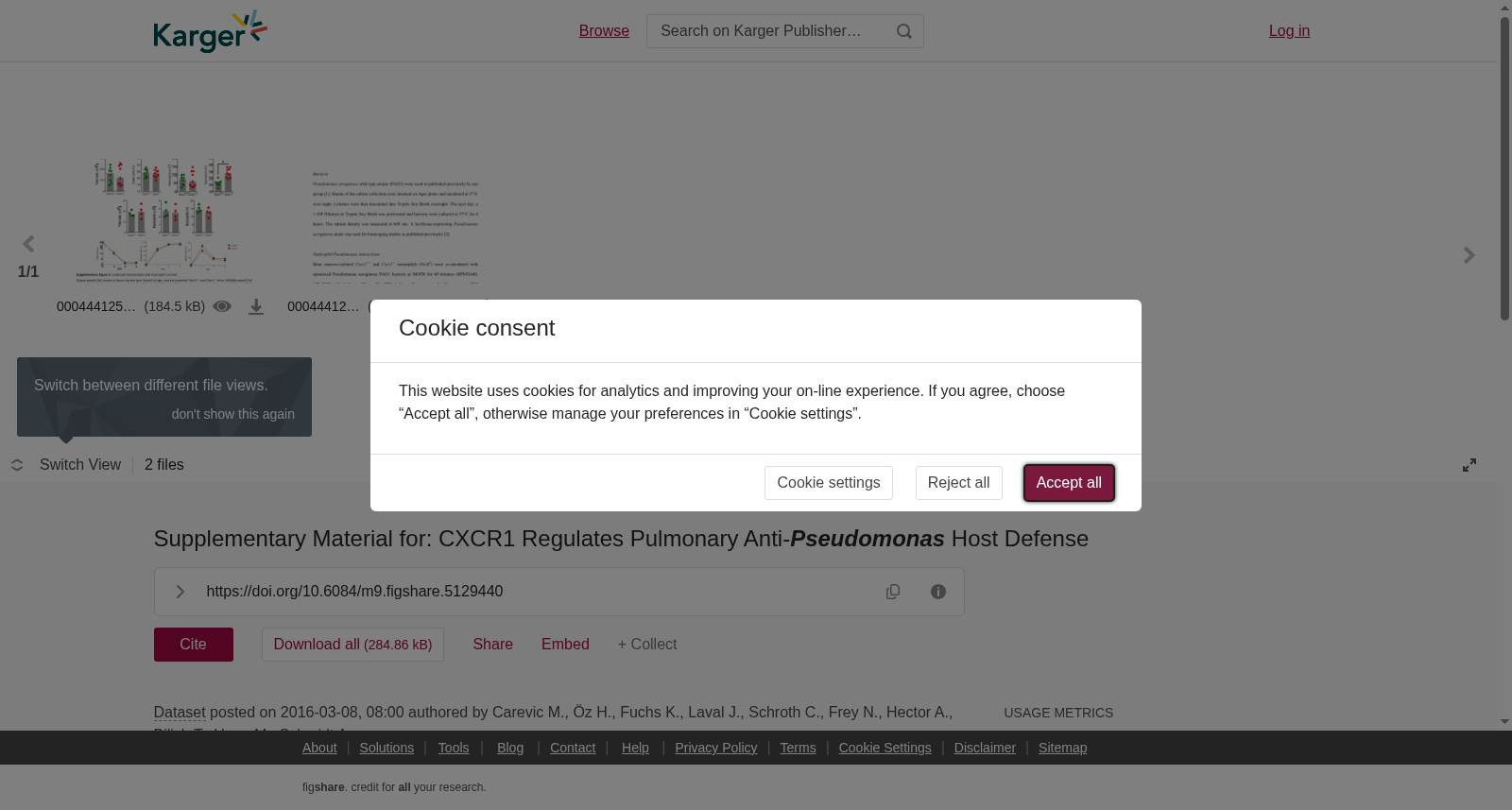 Supplementary Material for: CXCR1 Regulates Pulmonary Anti-<b><i>Pseudomonas</i></b> Host Defense 数据集图片