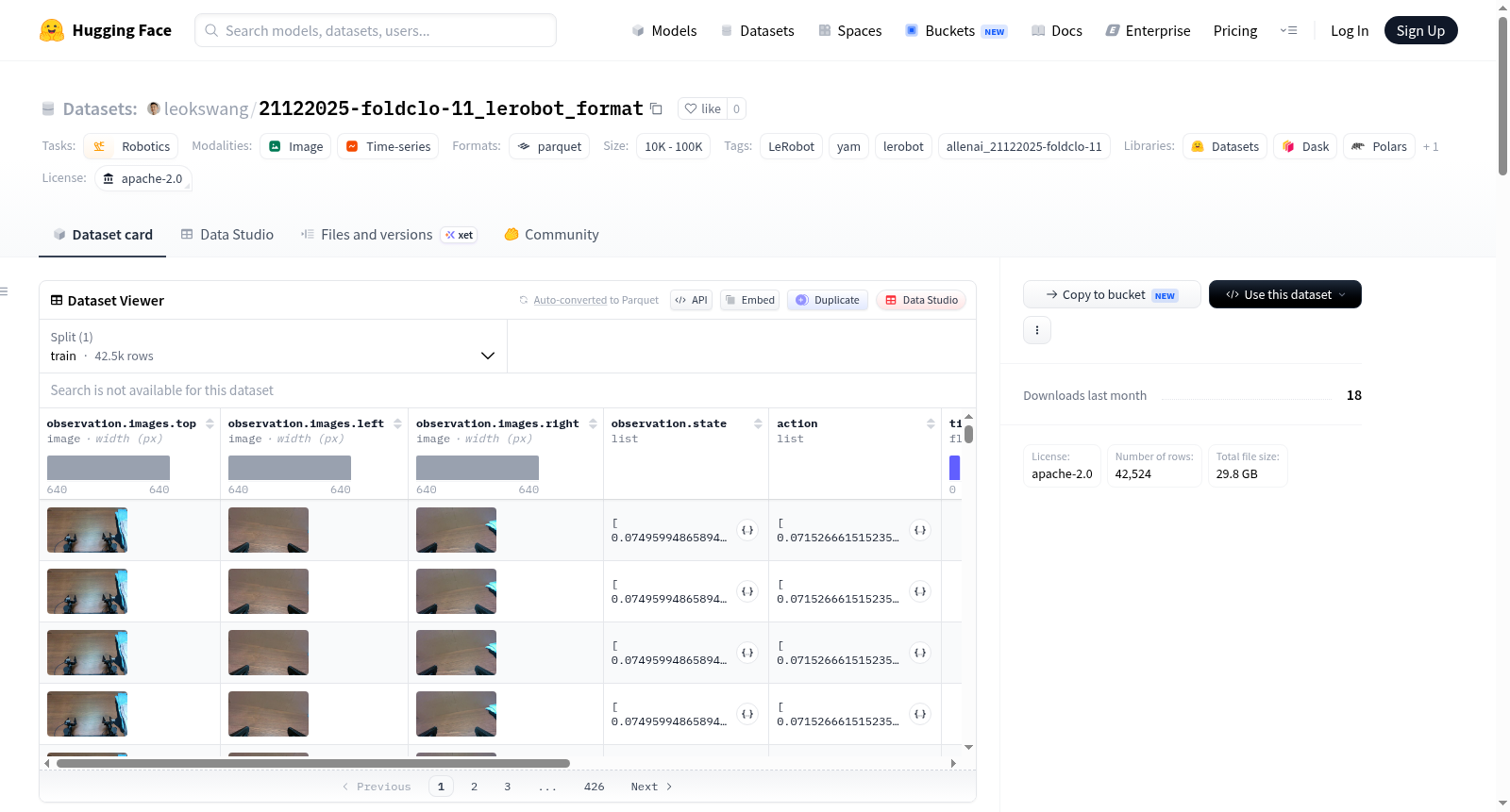 leokswang/21122025-foldclo-11_lerobot_format 数据集图片