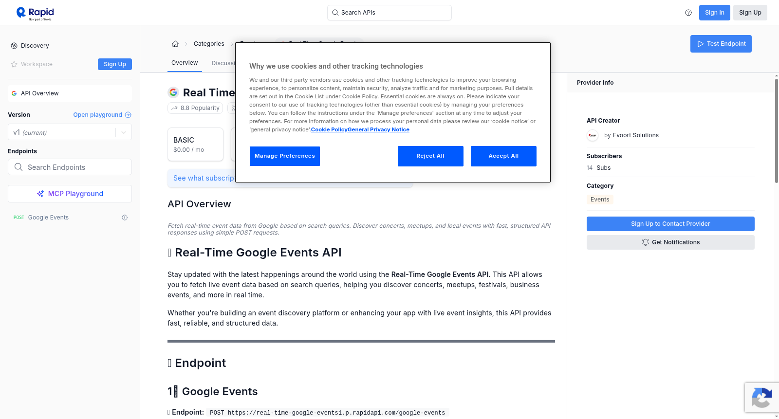 Real Time Google Events 数据集图片