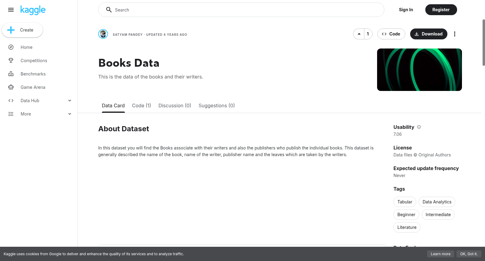 Books Data 数据集图片