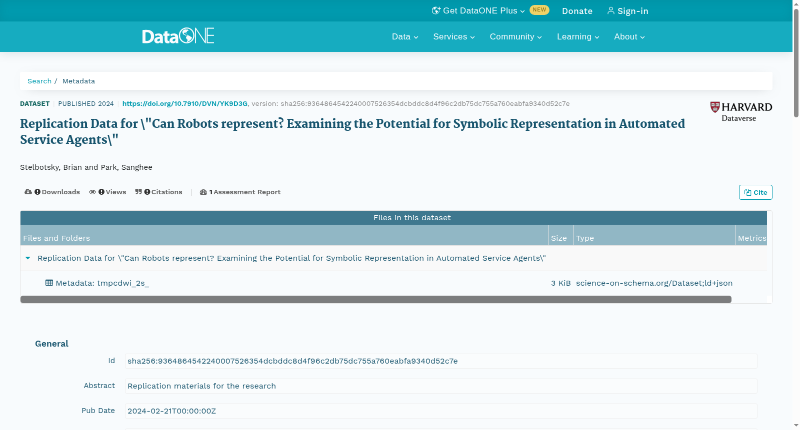 Replication Data for \"Can Robots represent? Examining the Potential for Symbolic Representation in Automated Service Agents\" 数据集图片
