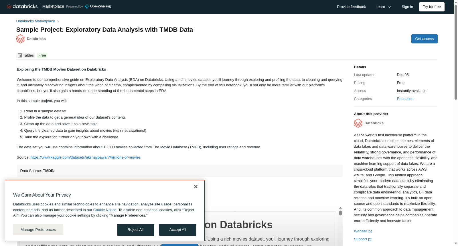 Sample Project: Exploratory Data Analysis with TMDB Data 数据集图片