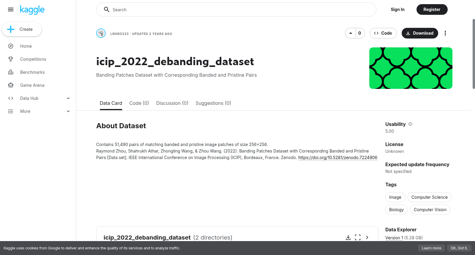 icip_2022_debanding_dataset 数据集图片
