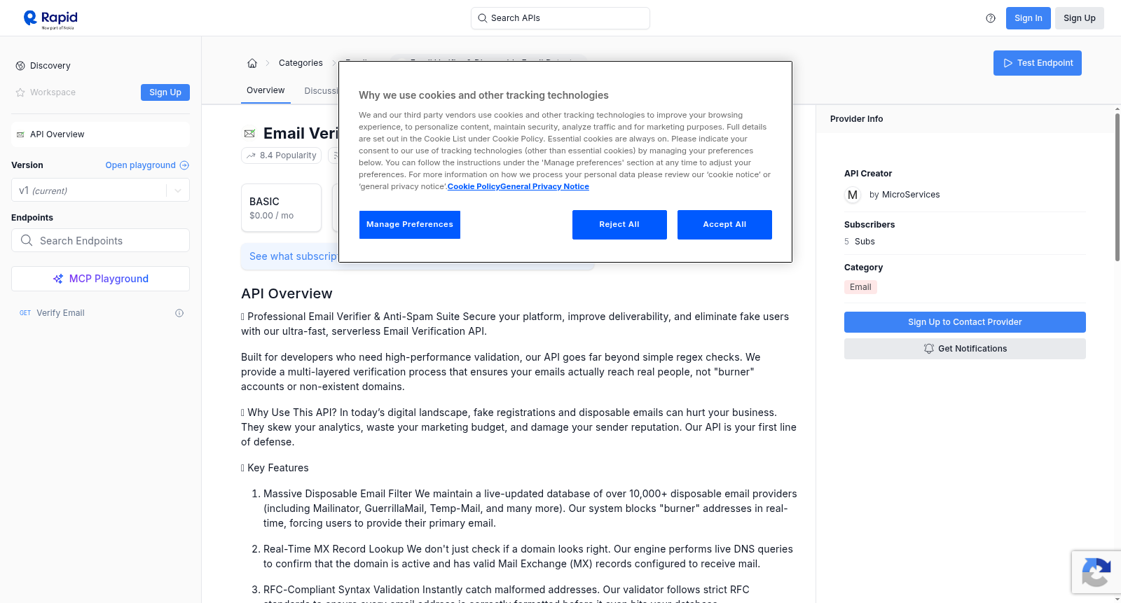 Email Verifier & Disposable Email Detector 数据集图片