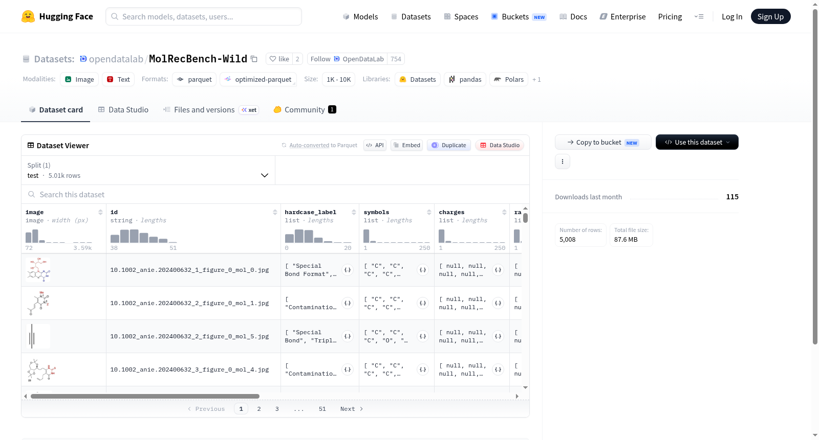 opendatalab/MolRecBench-Wild 数据集图片