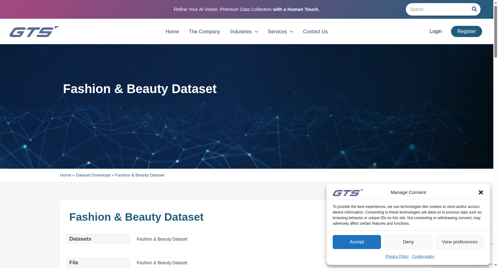 Fashion & Beauty Dataset 数据集图片