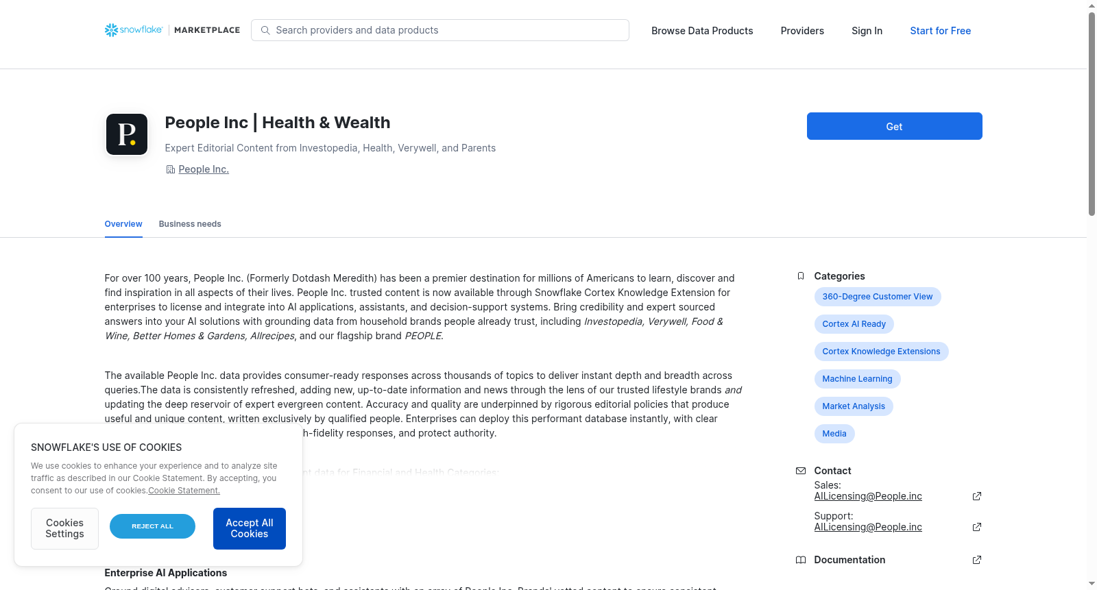 People Inc | Health & Wealth 数据集图片