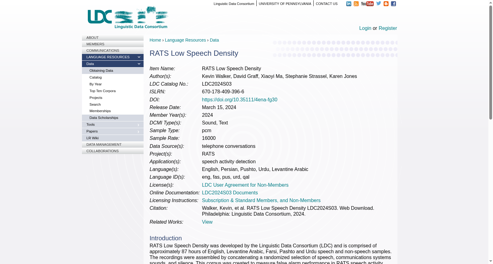 RATS Low Speech Density 数据集图片