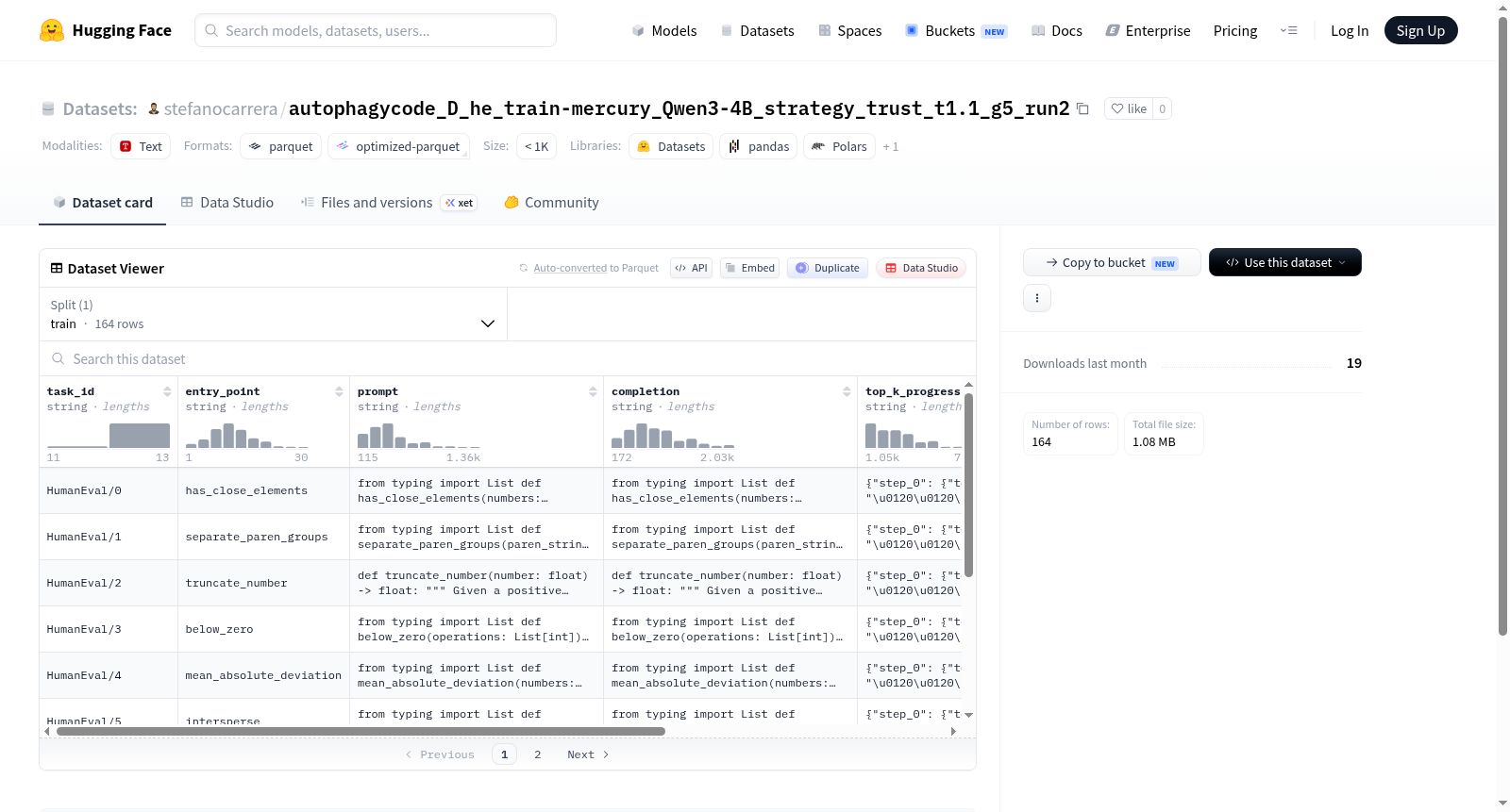 stefanocarrera/autophagycode_D_he_train-mercury_Qwen3-4B_strategy_trust_t1.1_g5_run2 数据集图片