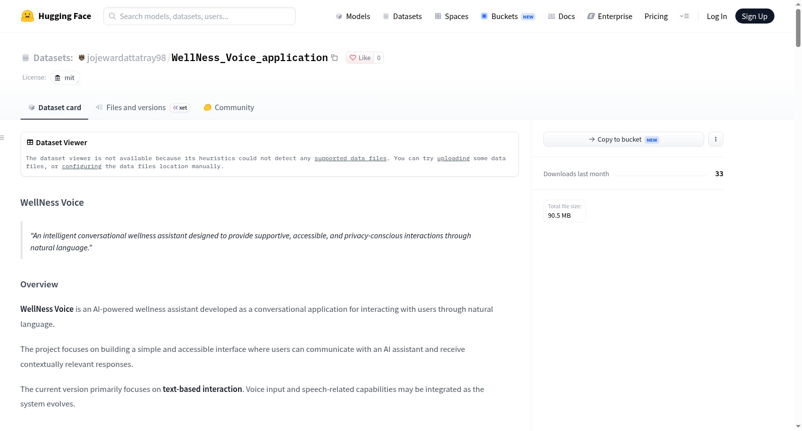 WellNess_Voice_application 数据集图片