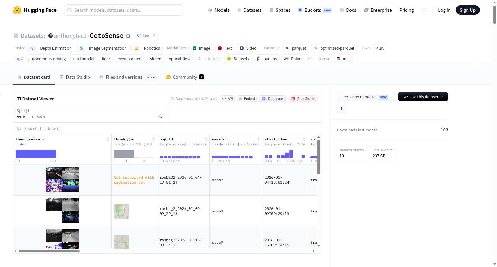 OctoSense 数据集图片