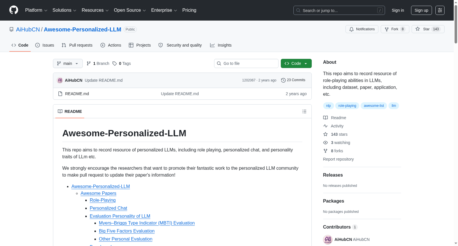 Awesome-Personalized-LLM 数据集图片