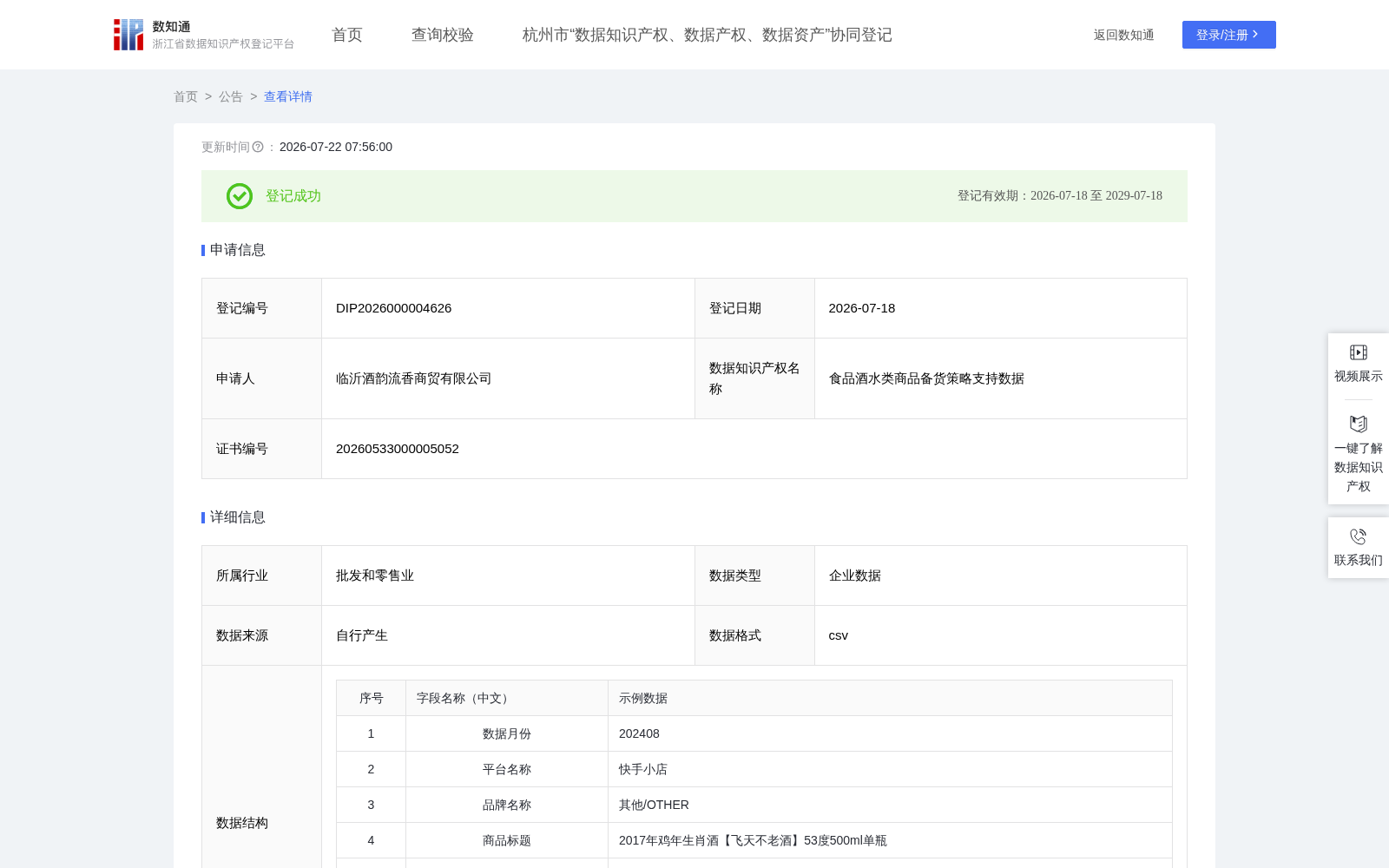 食品酒水类商品备货策略支持数据 数据集图片