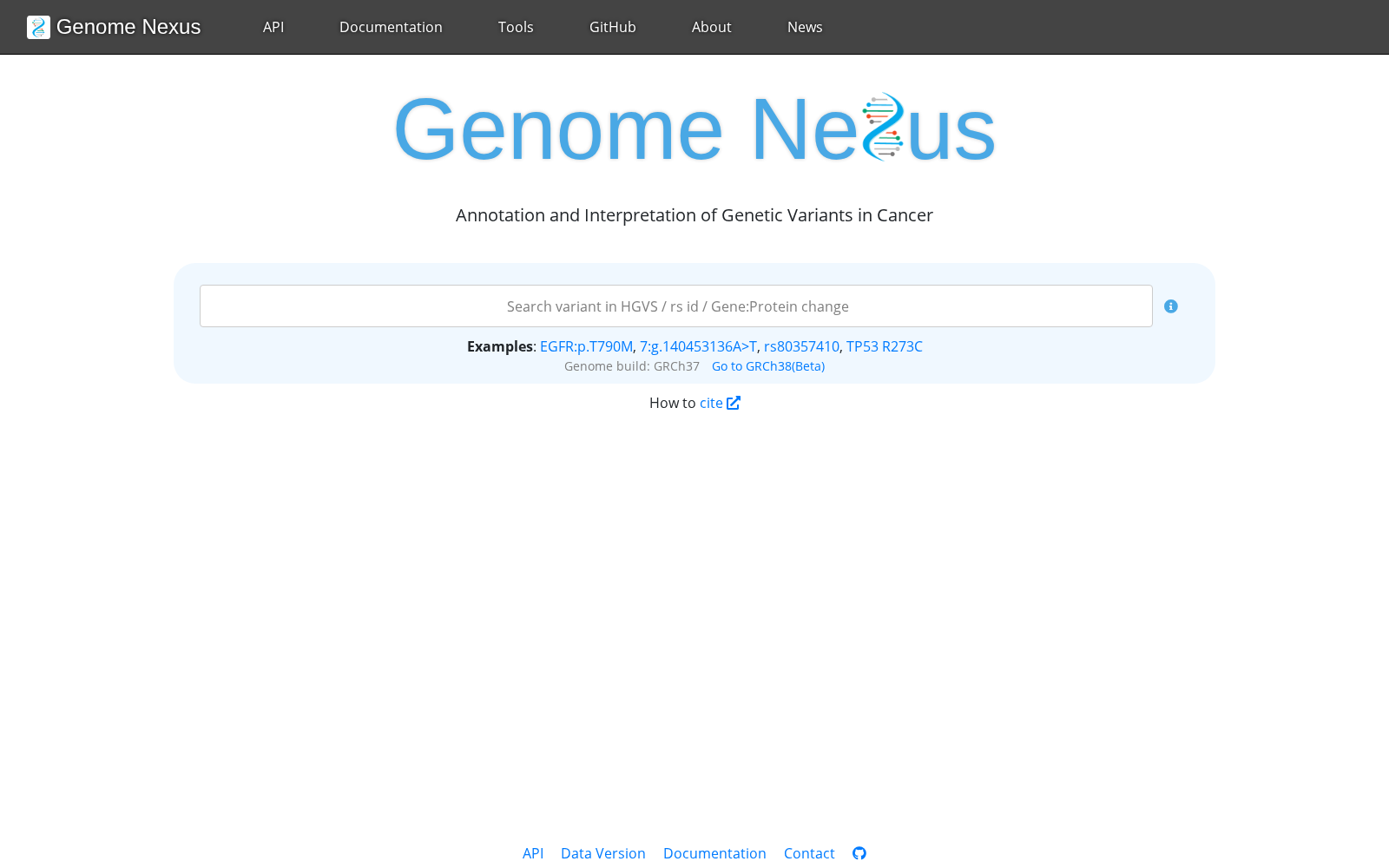 Genome Nexus 数据集图片