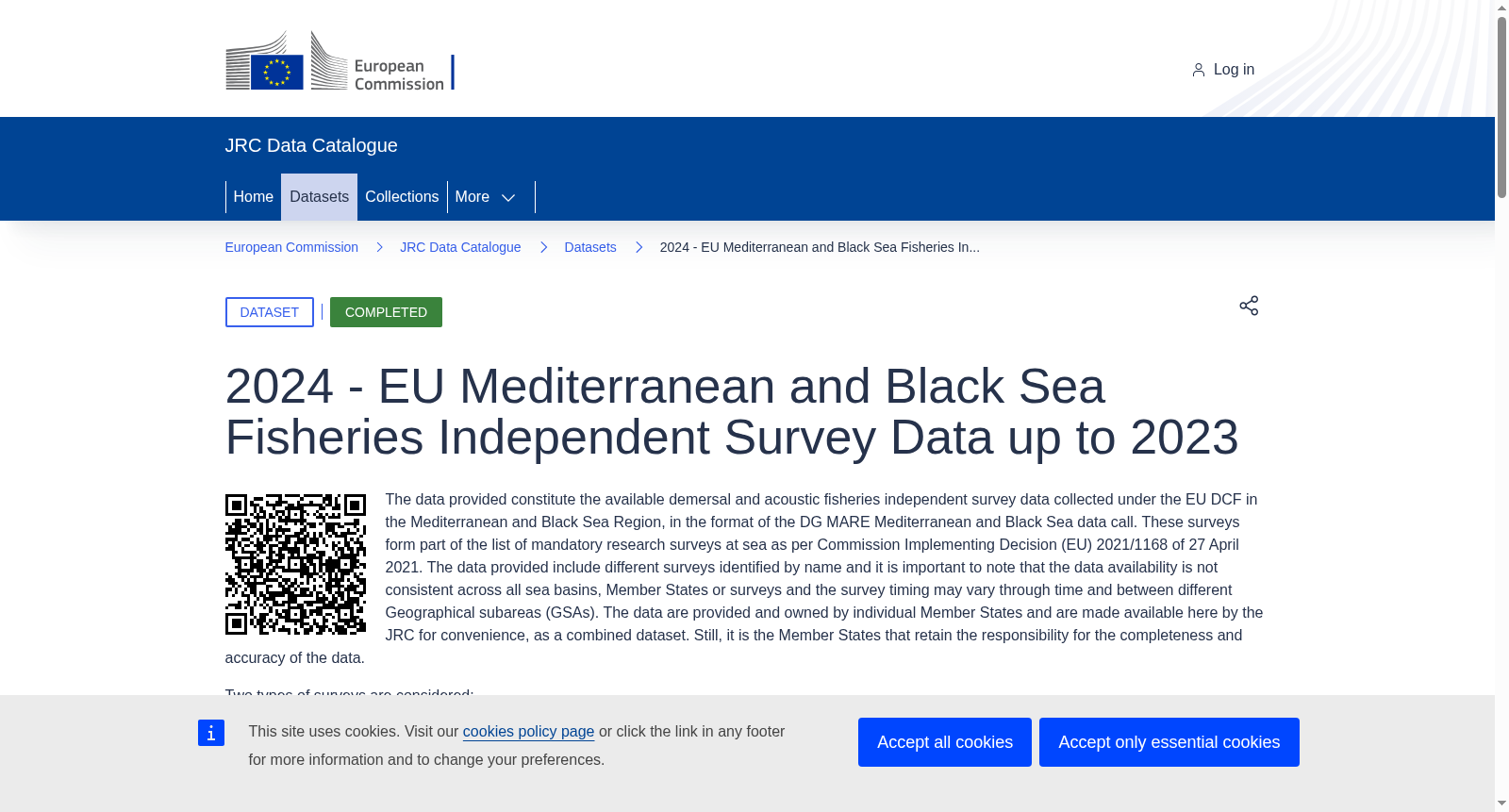 EU Mediterranean and Black Sea Fisheries Independent Survey Data up to 2023 数据集图片