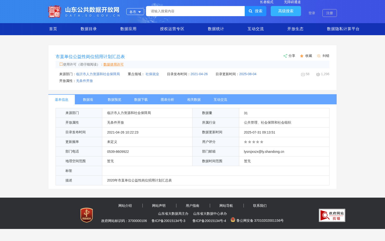 市直单位公益性岗位招用计划汇总表 数据集图片
