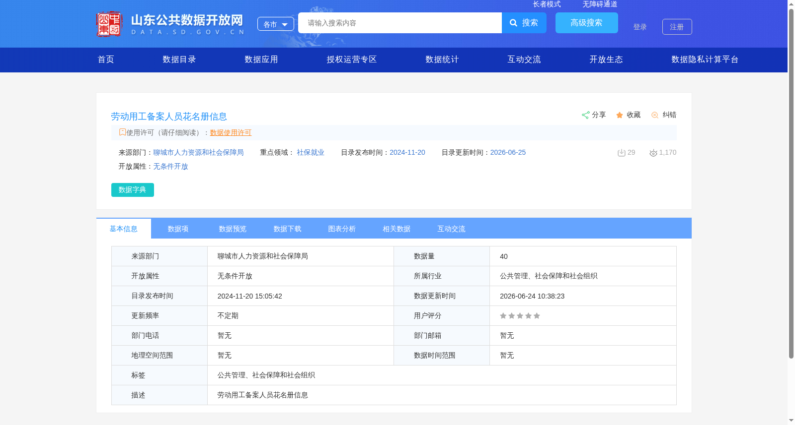 劳动用工备案人员花名册信息 数据集图片
