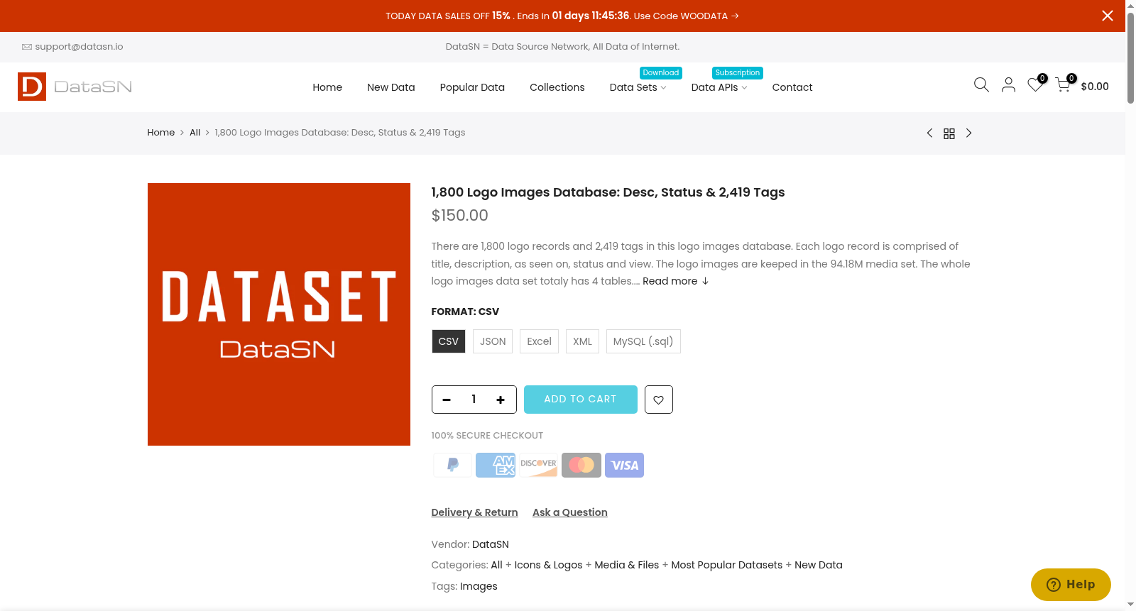 1,800 Logo Images Database: Desc, Status & 2,419 Tags 数据集图片