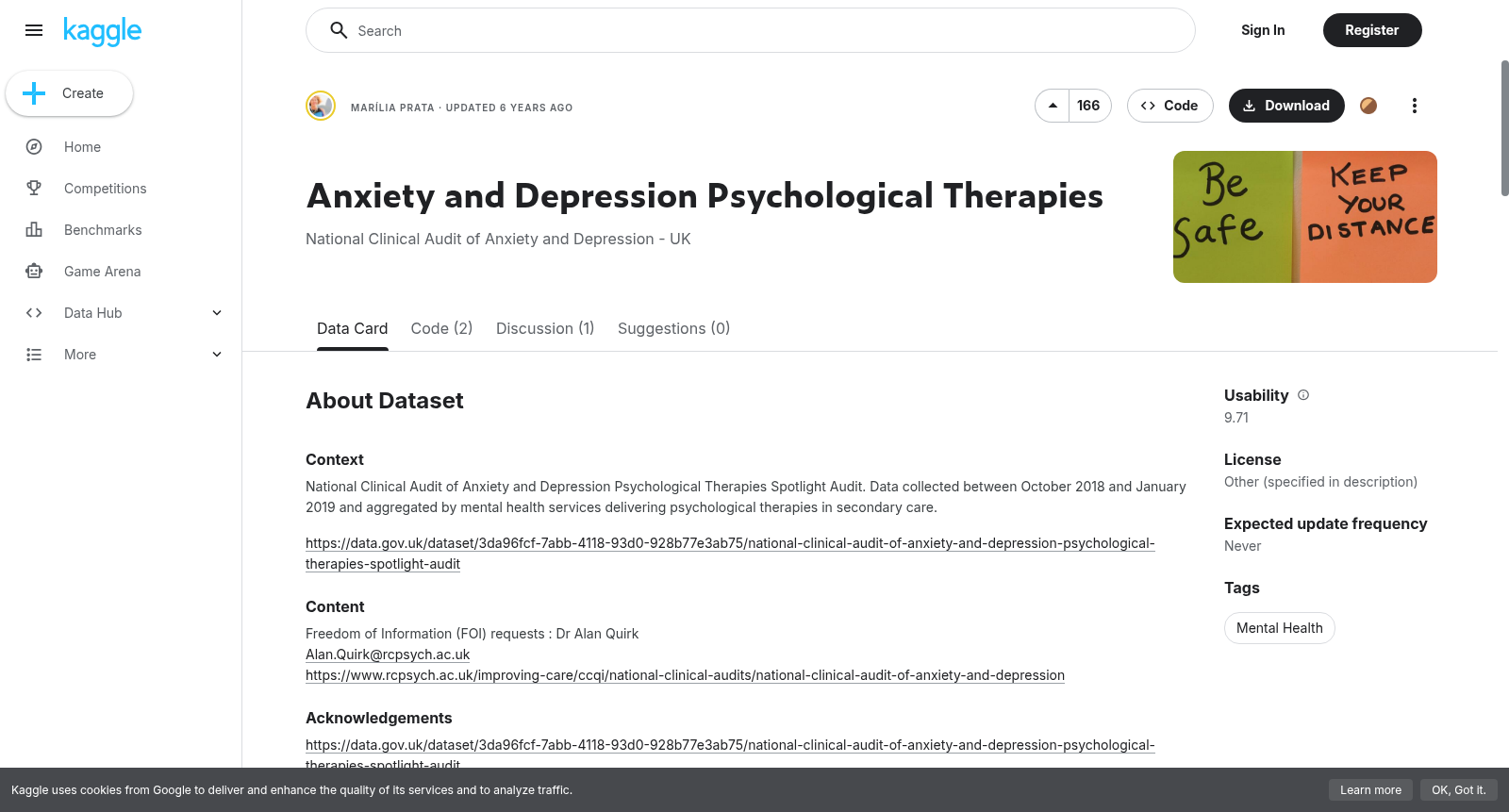 Anxiety and Depression Psychological Therapies 数据集图片