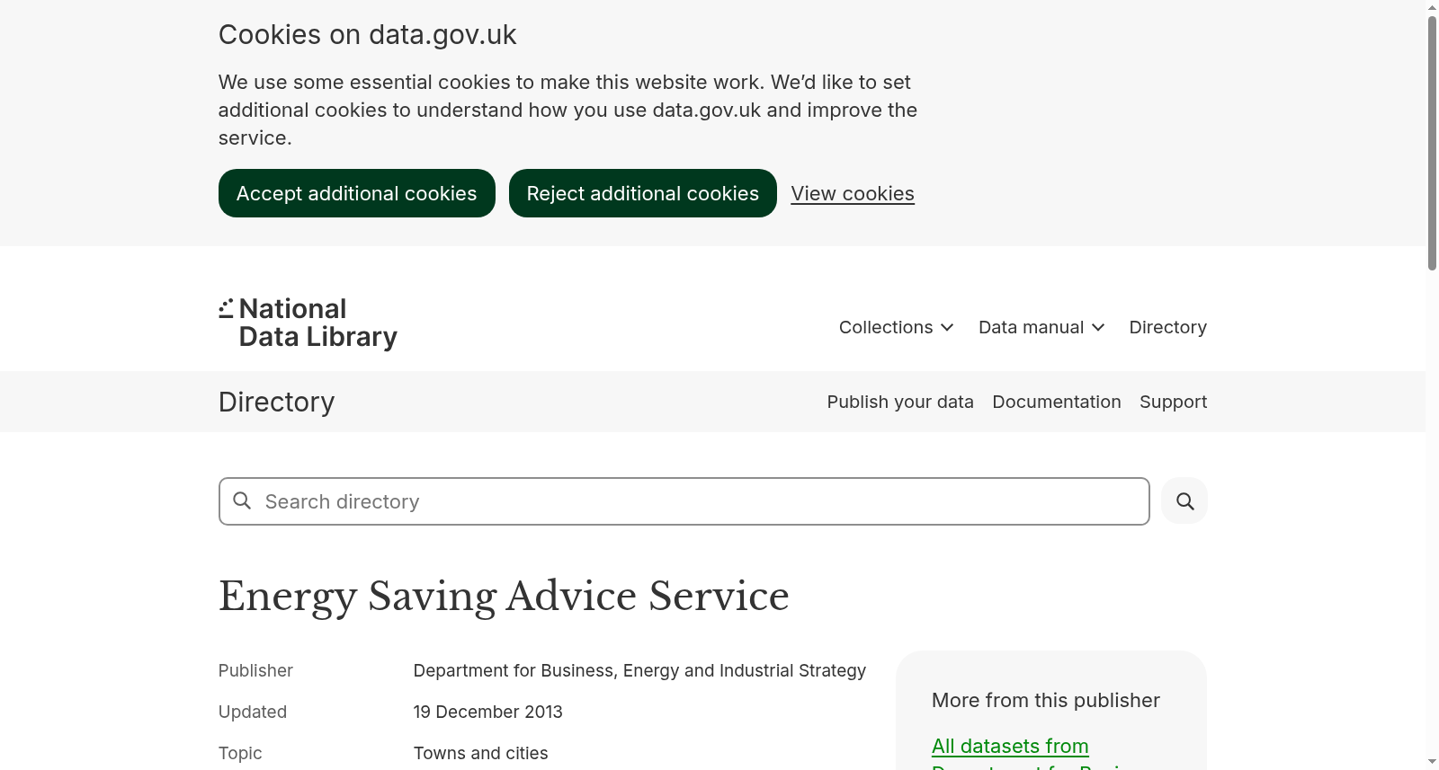 Energy Saving Advice Service 数据集图片