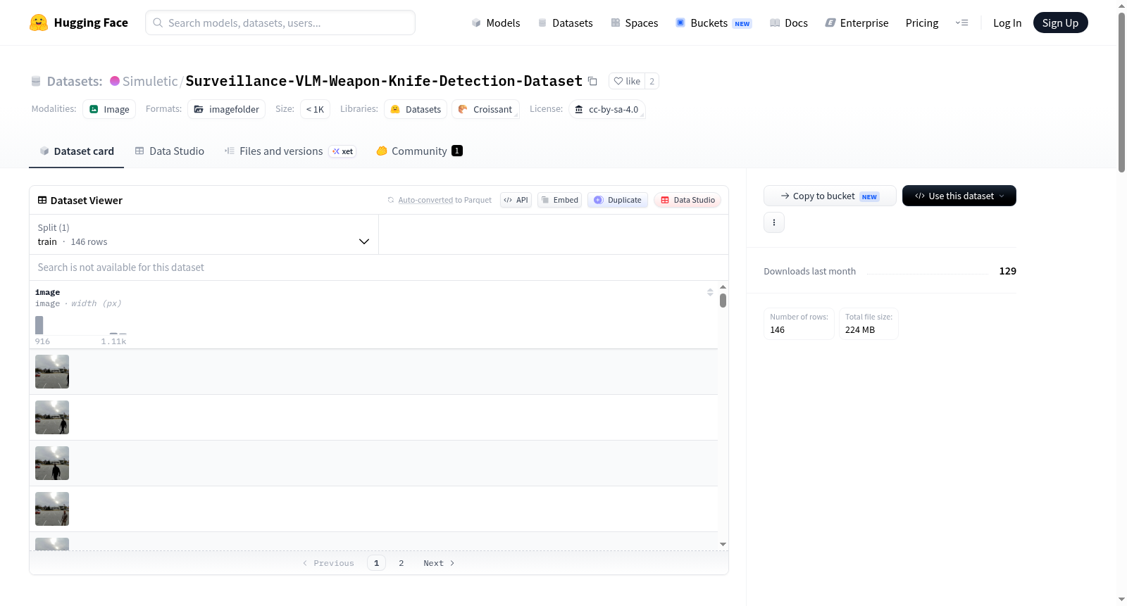 Simuletic/Surveillance-VLM-Weapon-Knife-Detection-Dataset 数据集图片