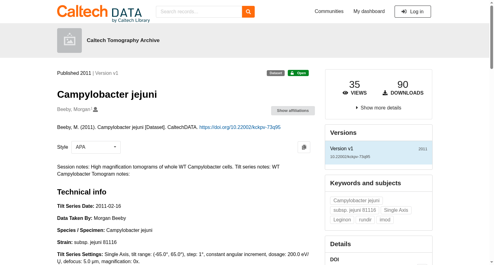 Campylobacter jejuni 数据集图片
