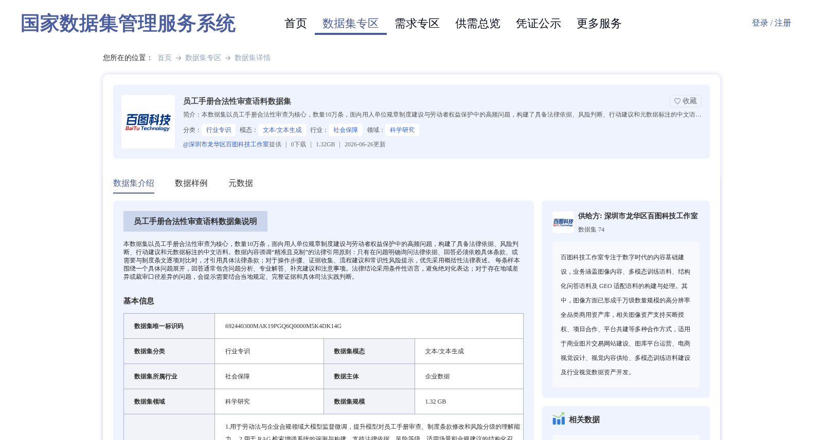 员工手册合法性审查语料数据集 数据集图片