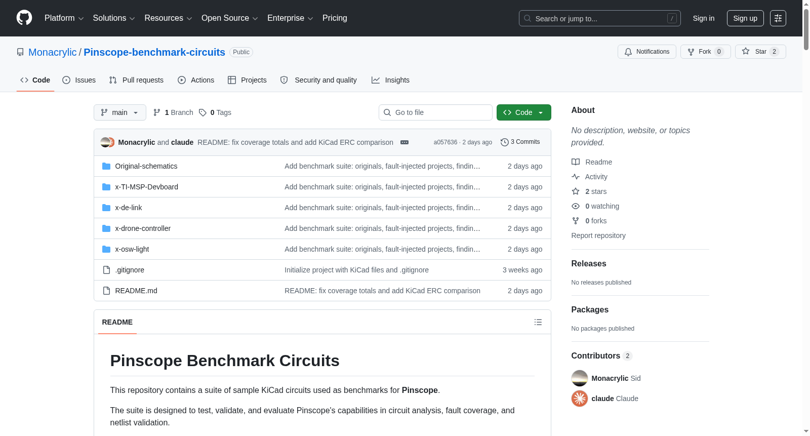 Pinscope Benchmark Circuits 数据集图片