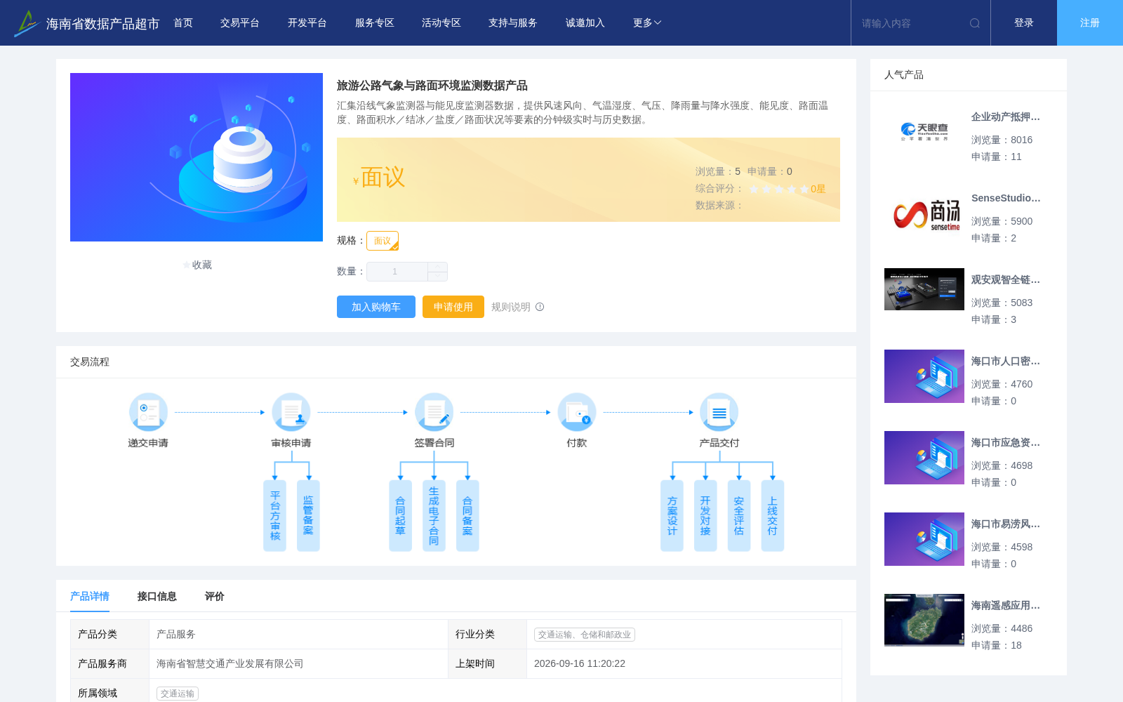旅游公路气象与路面环境监测数据产品 数据集图片