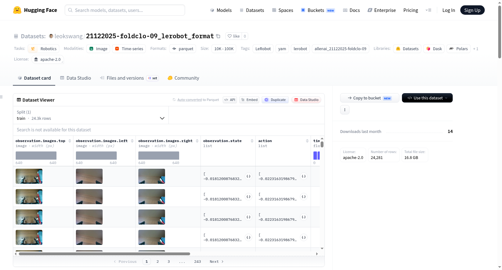 leokswang/21122025-foldclo-09_lerobot_format 数据集图片