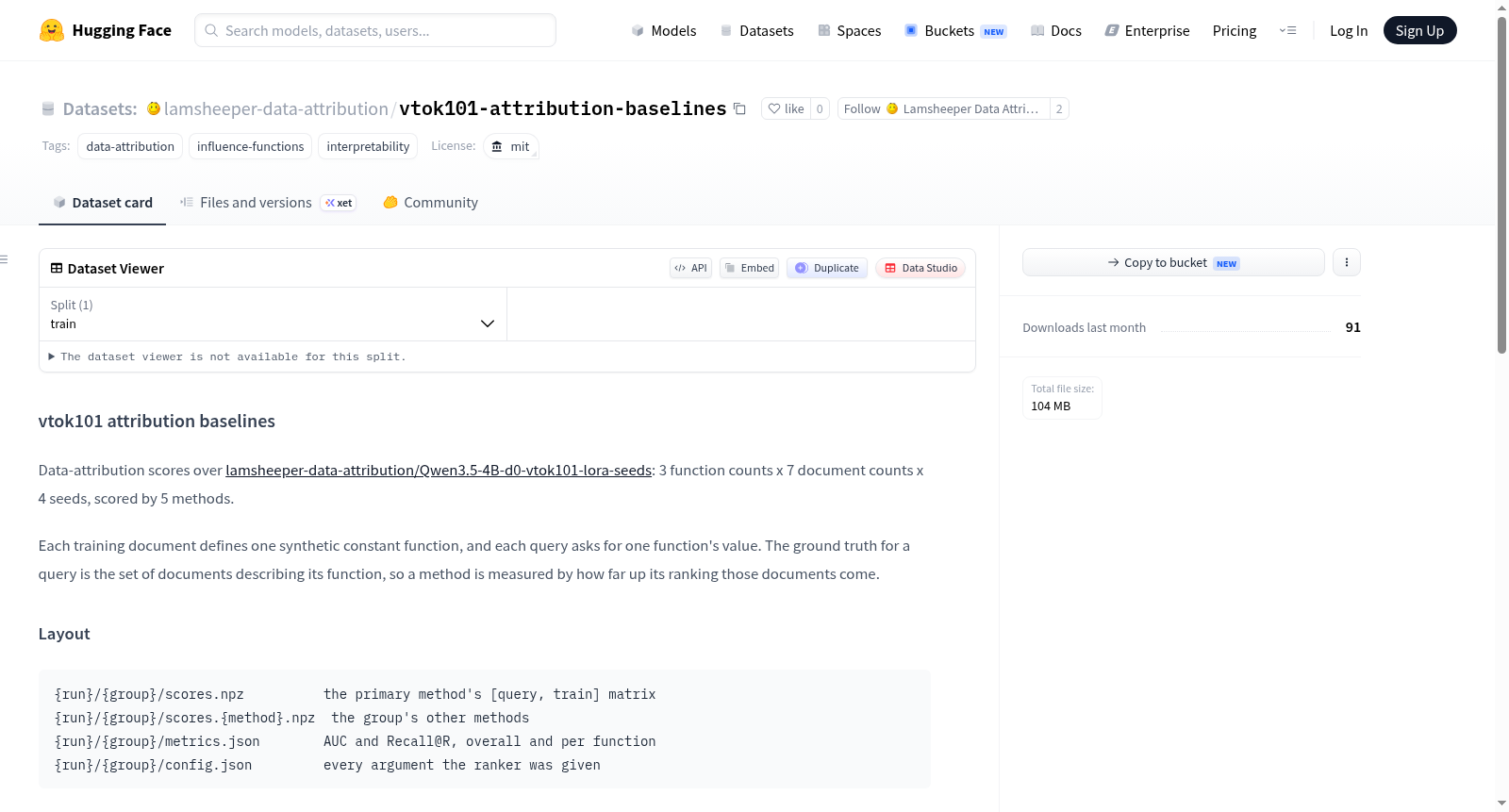 vtok101-attribution-baselines 数据集图片