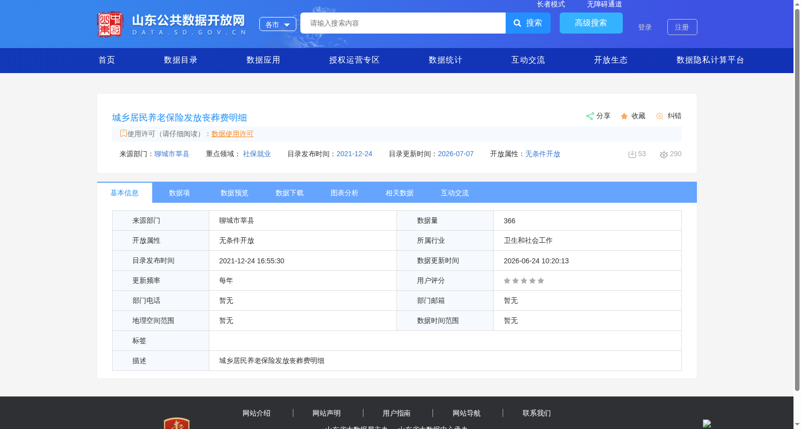 城乡居民养老保险发放丧葬费明细 数据集图片