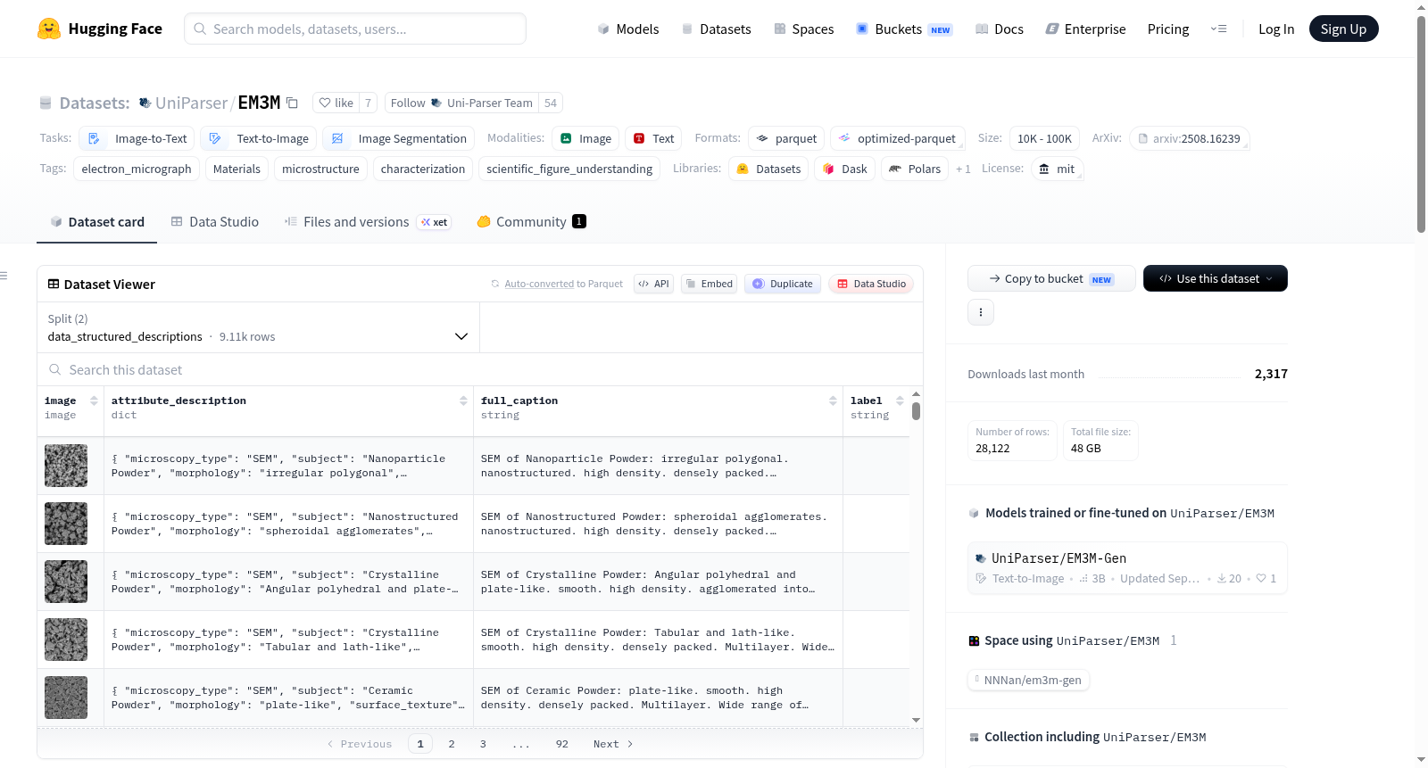 UniParser/EM3M 数据集图片