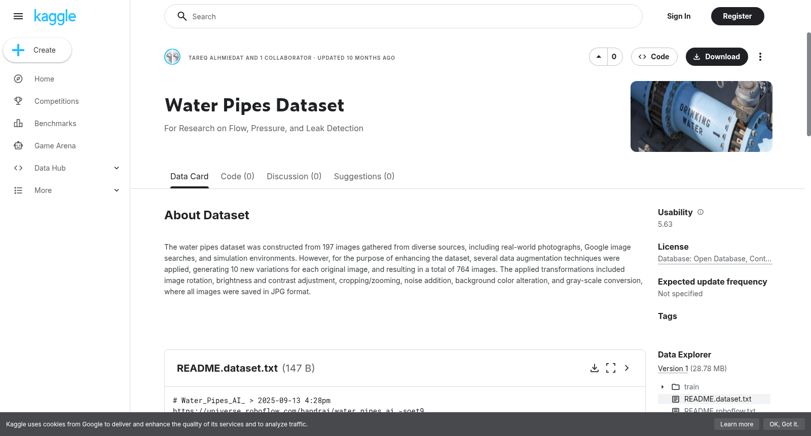 Water Pipes Dataset 数据集图片