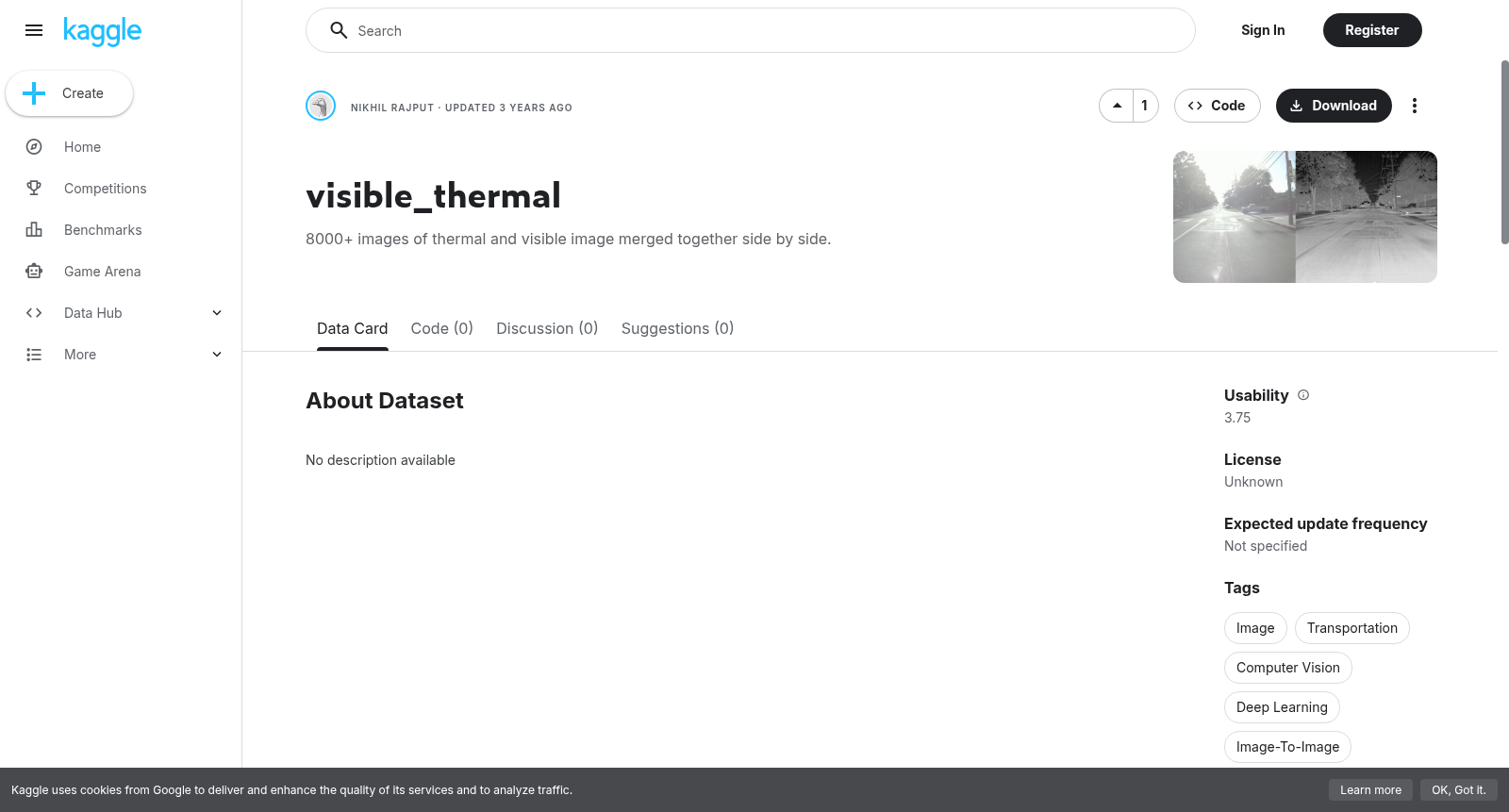 visible_thermal 数据集图片