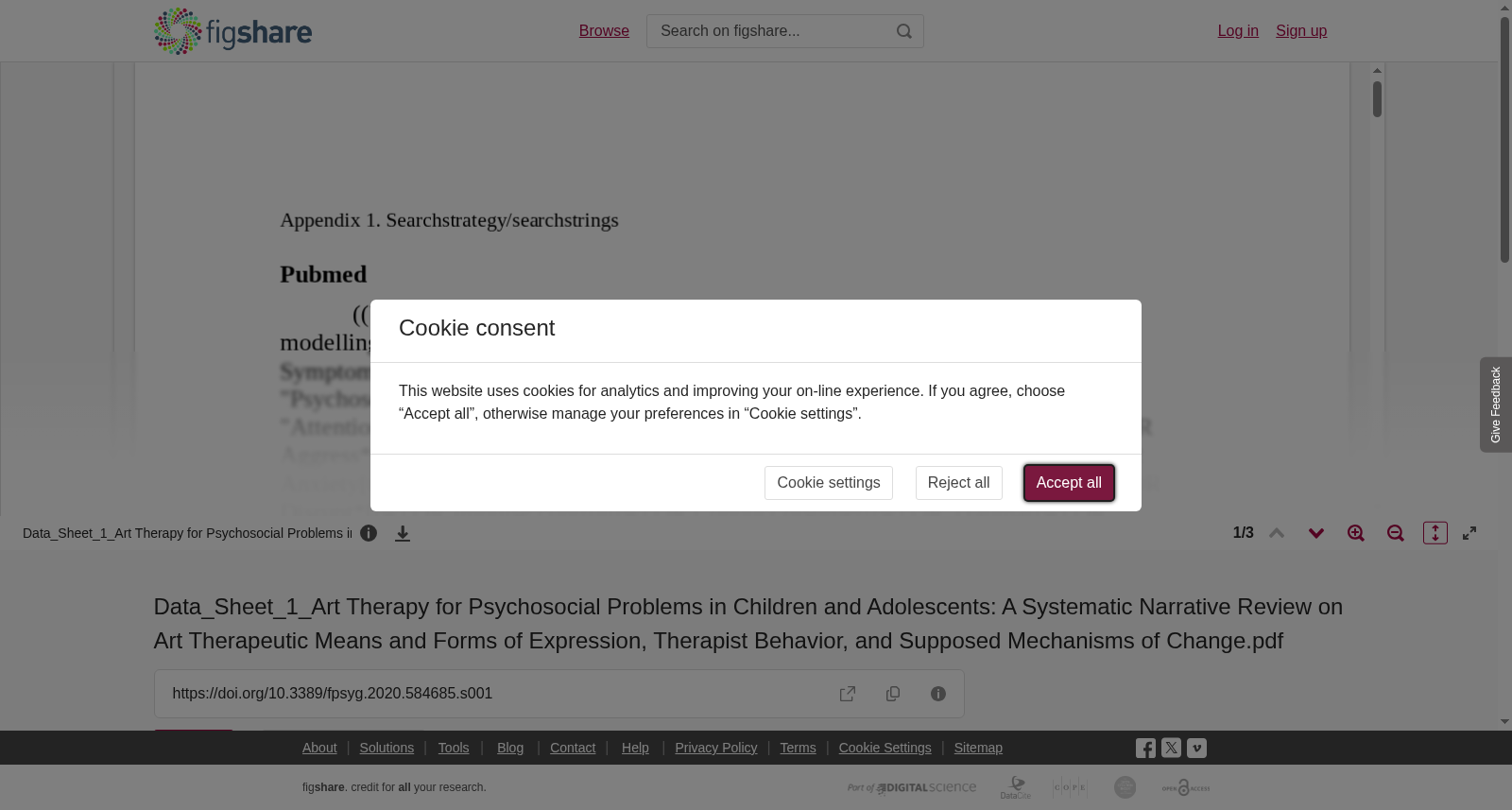 Data_Sheet_1_Art Therapy for Psychosocial Problems in Children and Adolescents: A Systematic Narrative Review on Art Therapeutic Means and Forms of Expression, Therapist Behavior, and Supposed Mechanisms of Change.pdf 数据集图片