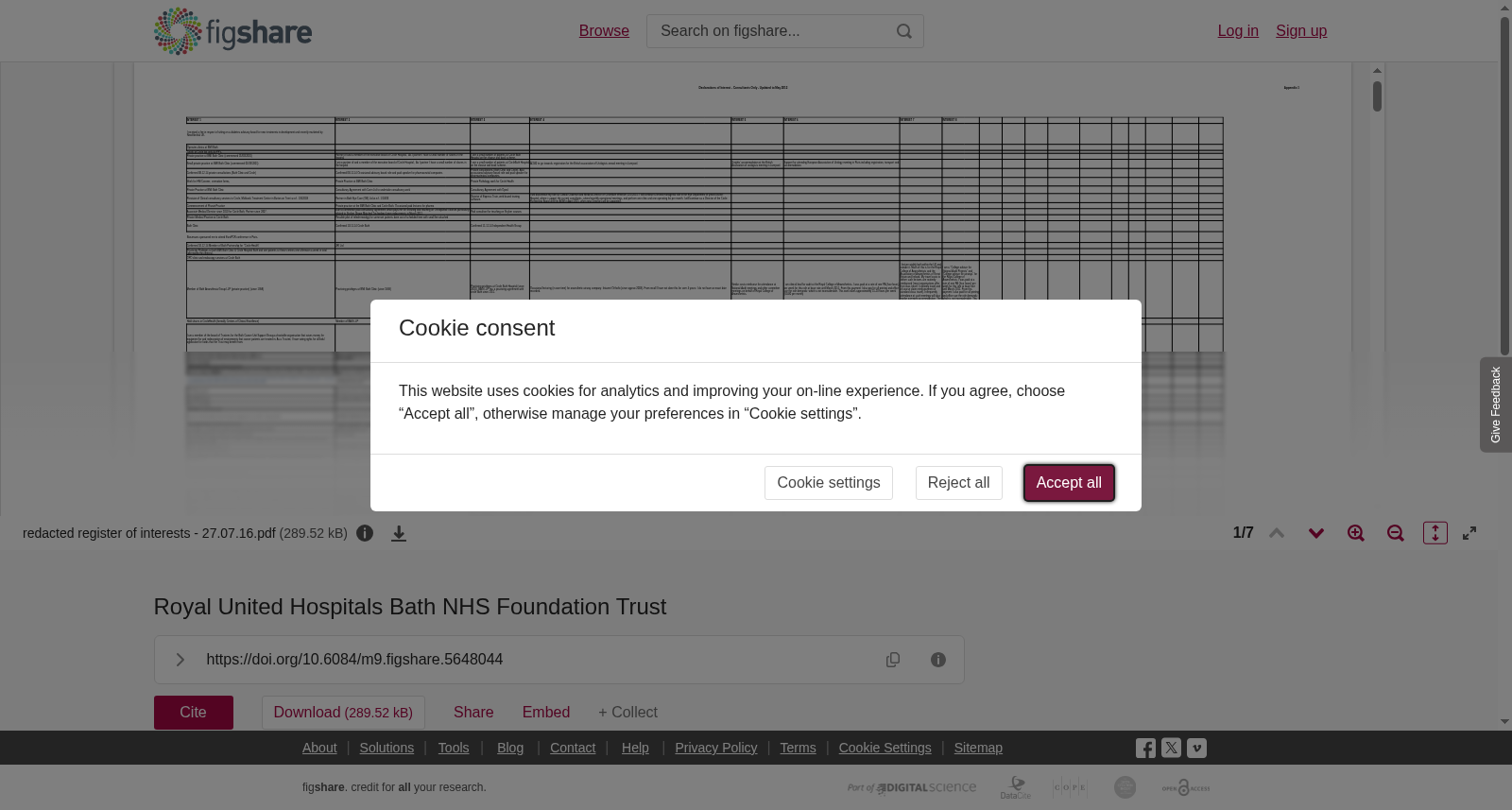 Royal United Hospitals Bath NHS Foundation Trust 数据集图片