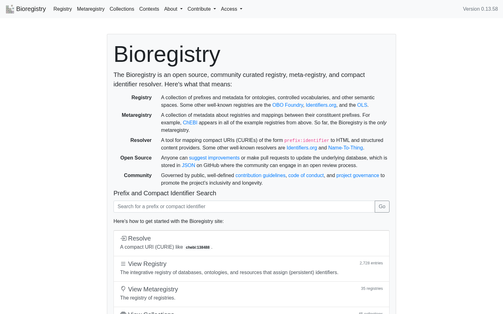 Bioregistry 数据集图片
