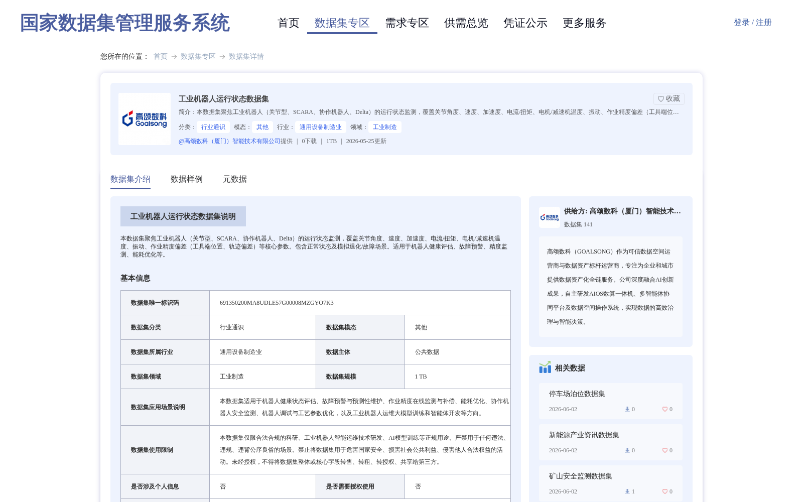 工业机器人运行状态数据集 数据集图片