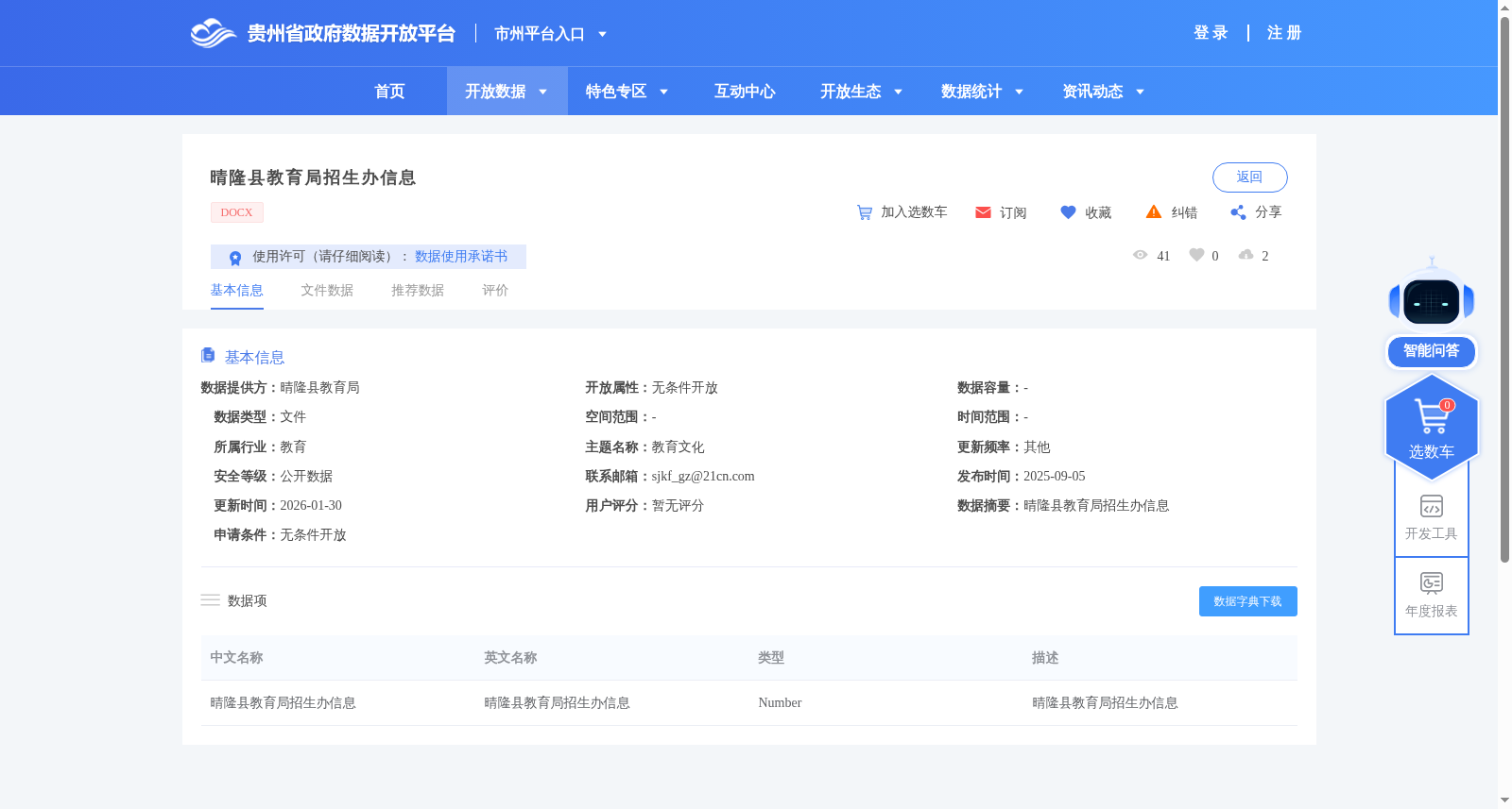 晴隆县教育局招生办信息 数据集图片