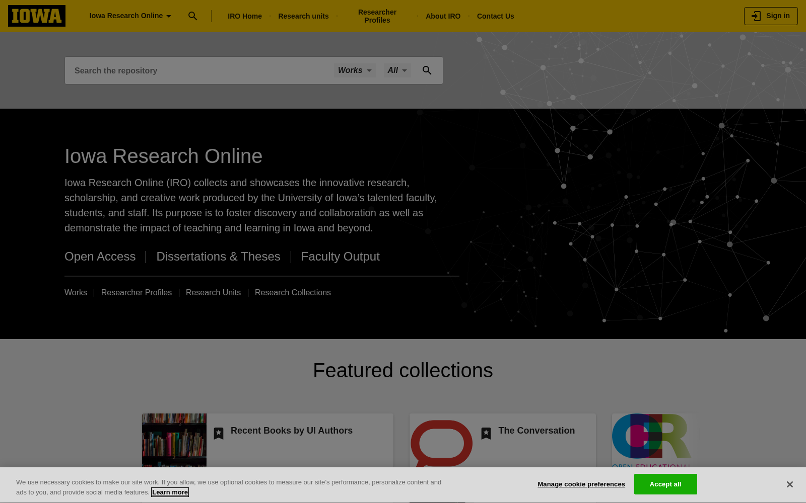 Iowa Research Online - University of Iowa Repository 数据集图片