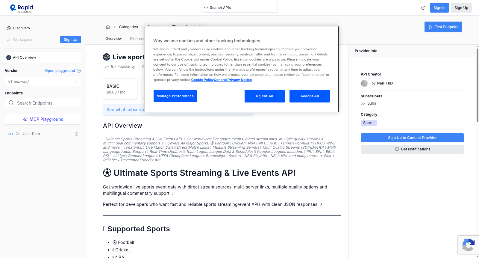 Live sports api 数据集图片