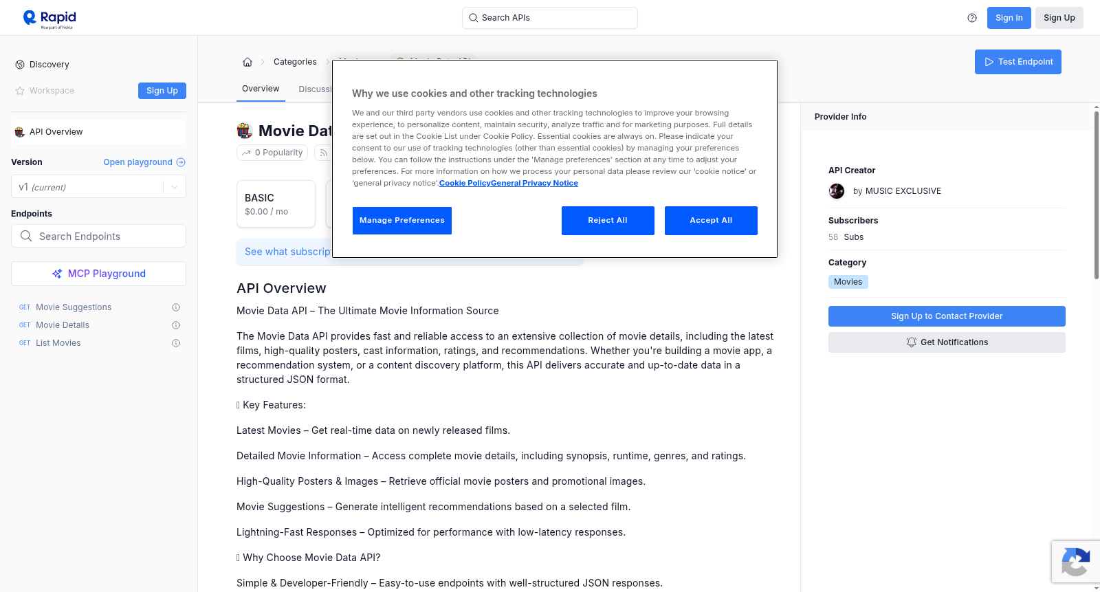 Movie Data API 数据集图片