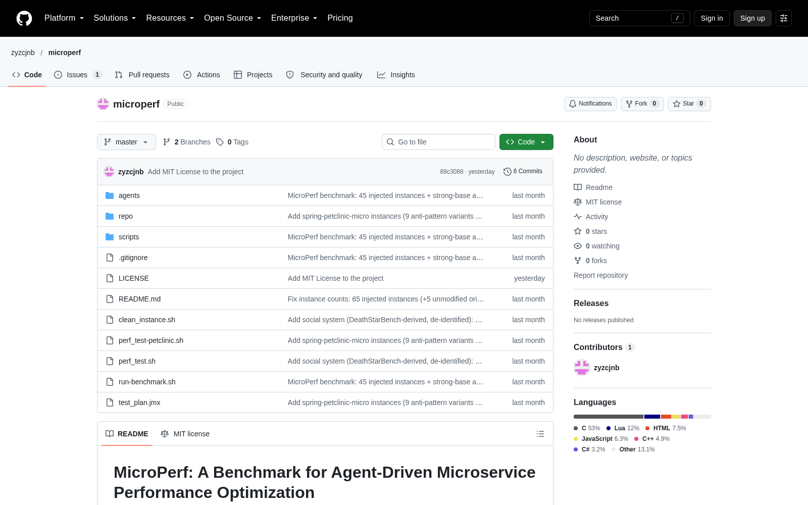 澳门大学发布MicroPerf-Bench基准数据集 填补编码智能体系统级性能评测空白