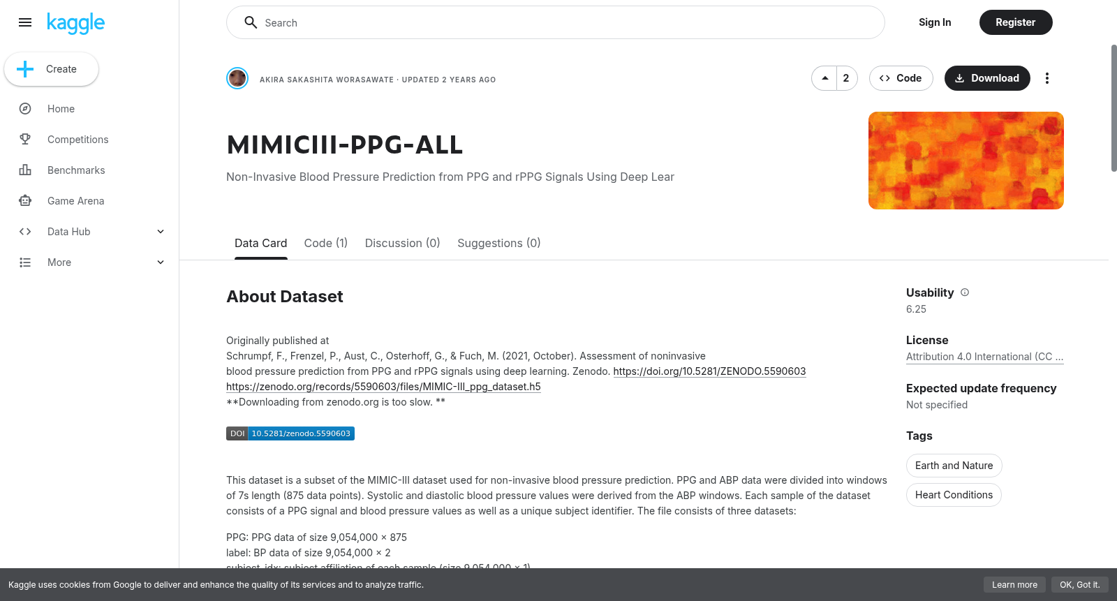 MIMICIII-PPG-ALL 数据集图片