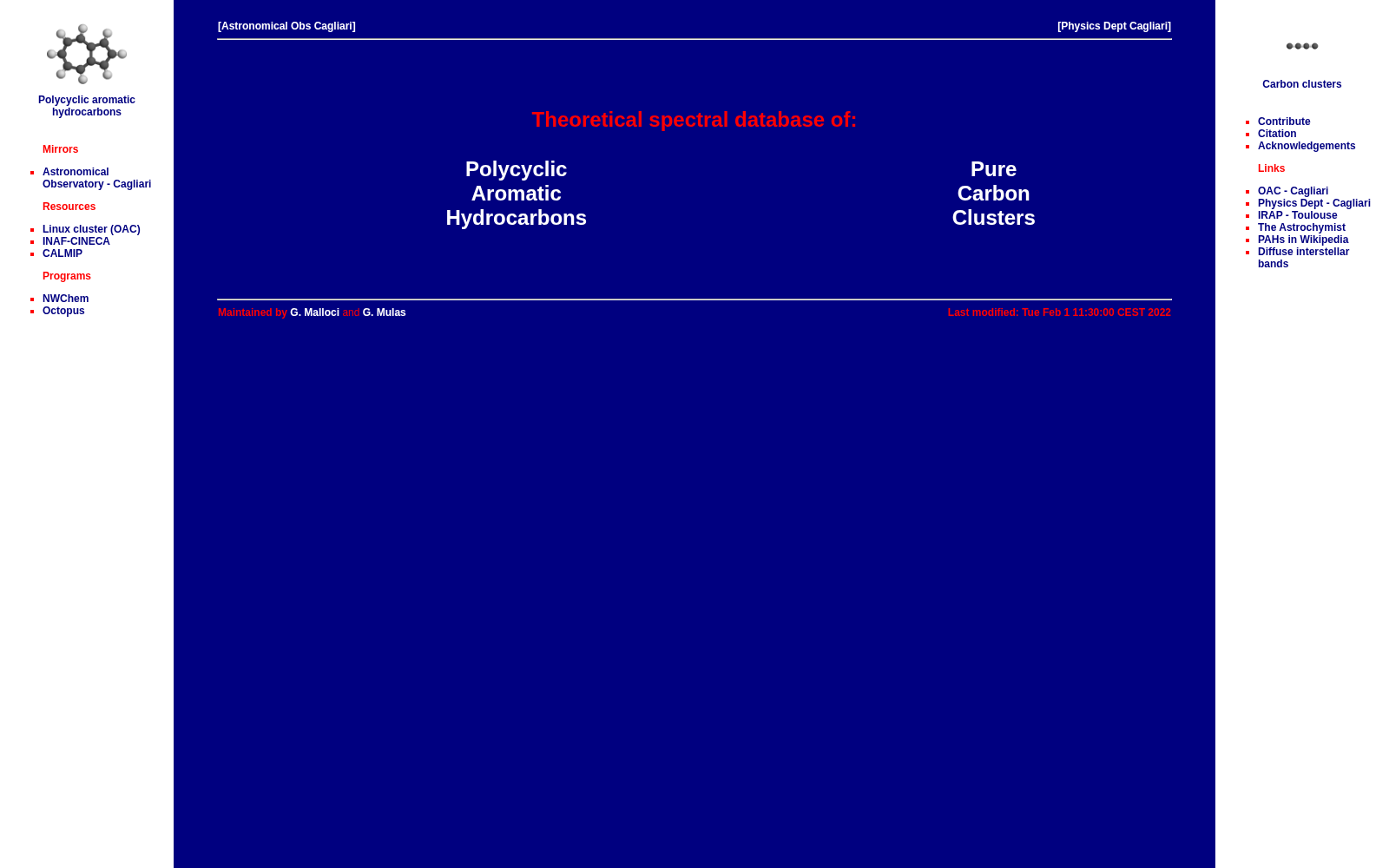 Theoretical spectral database of polycyclic aromatic hydrocarbons 数据集图片