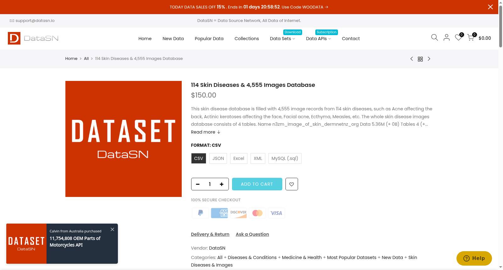 114 Skin Diseases & 4,555 Images Database 数据集图片