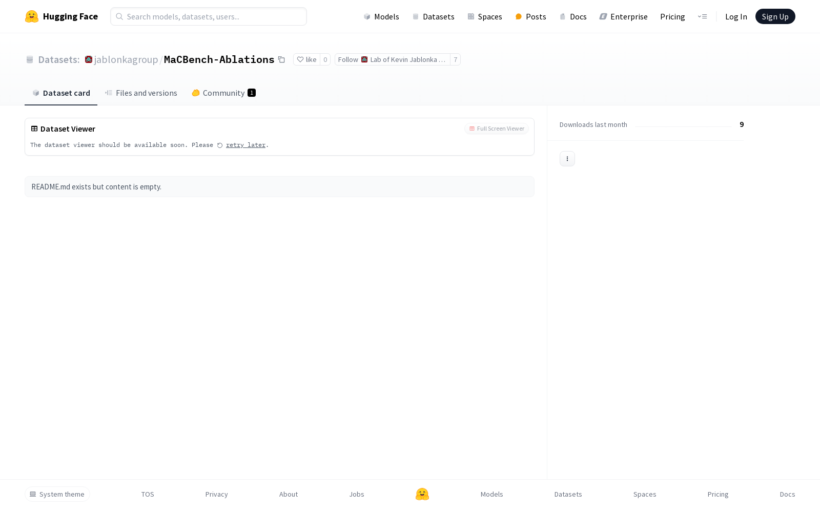 MaCBench-Ablations|化学信息学数据集|分子建模数据集